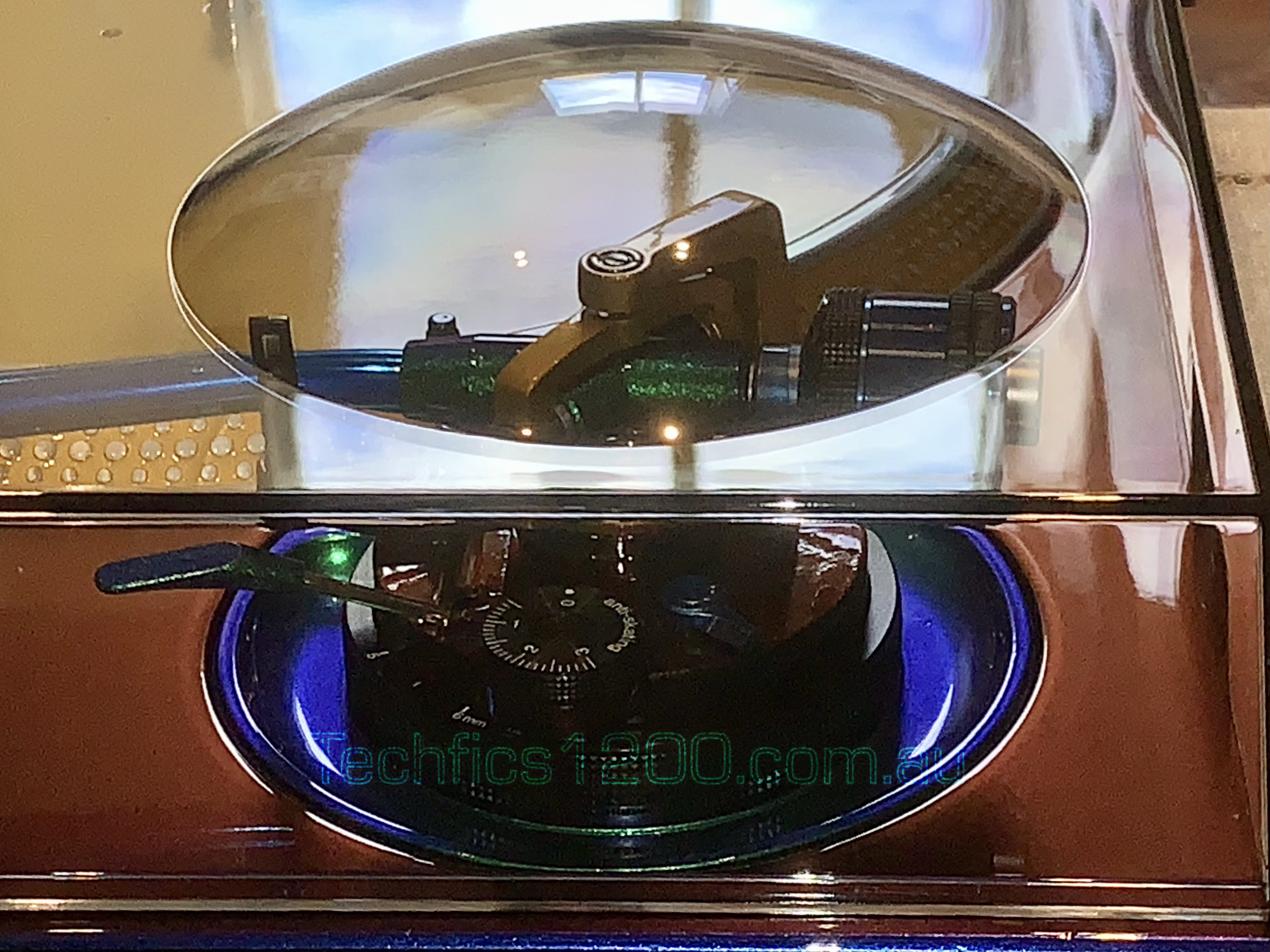 Technics Mk2 side on after Chameleon Custom service